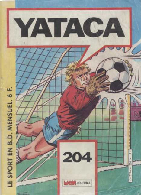 Scan de la Couverture Yataca n 204